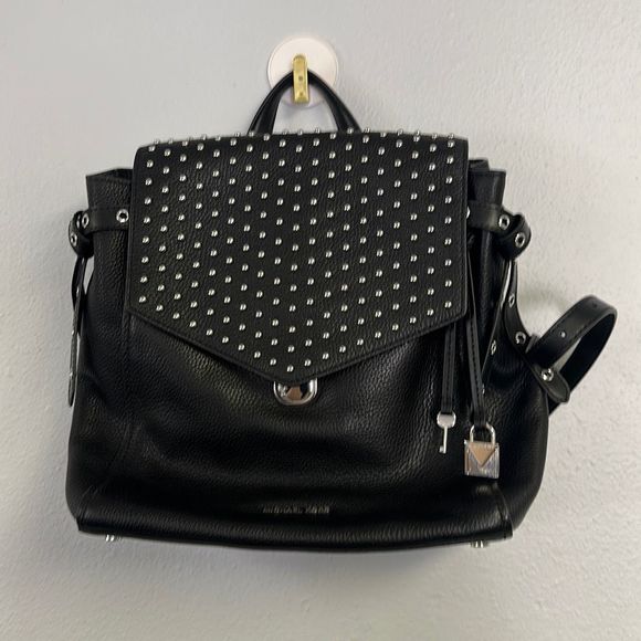 Michael Kors Black Studded Backpack main image 9